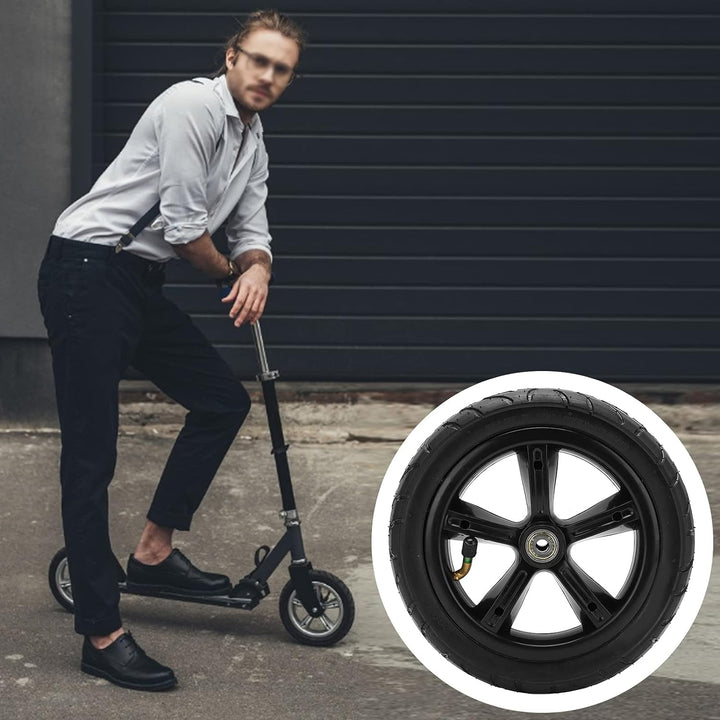 Scooter Ersatzräderset, 8 Zoll 200x45 pneumatisches Rad Schlauch Anti-Rutsch Starker Grip Stossdämpf