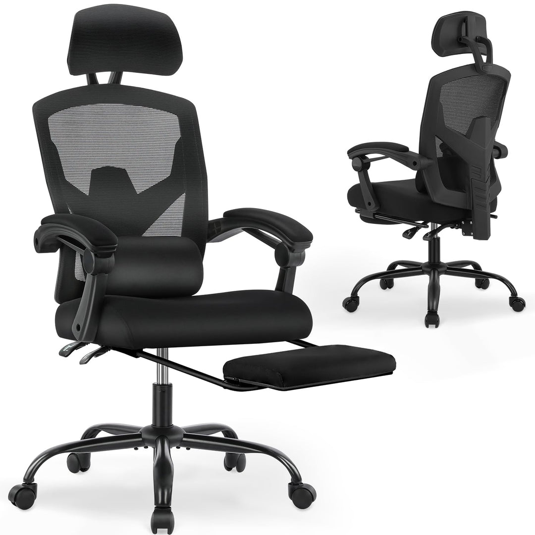 DUMOS Bürostuhl Ergonomisch EIN Schreibtischstuhl mit Komfortarmlehnen Ausgestattet mit Einer Bequem