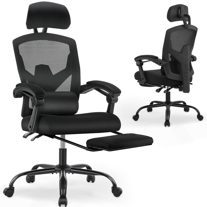 DUMOS Bürostuhl Ergonomisch EIN Schreibtischstuhl mit Komfortarmlehnen Ausgestattet mit Einer Bequem