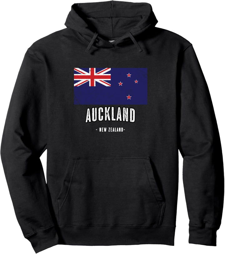 Stadt von Auckland - Neuseeland | NZ Flagge - New Zealand - Pullover Hoodie