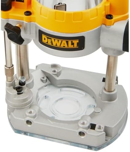 DEWALT Tauchbasis für Kompaktfräser, Stahlstangen für reibungslosen Tauchhub (DNP612)