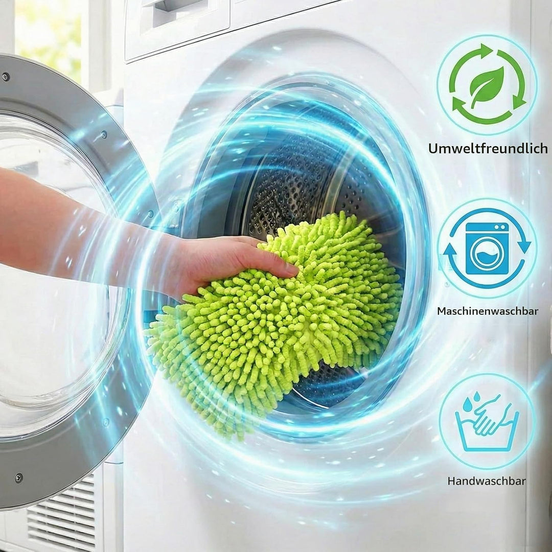 6 Stück für Swiffer Bodentücher Tücher Mikrofaser Set 25,4x11,5cm Wiederverwendbar für Swiffer Sweep