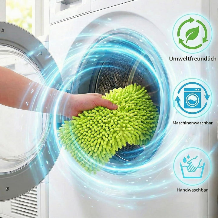 6 Stück für Swiffer Bodentücher Tücher Mikrofaser Set 25,4x11,5cm Wiederverwendbar für Swiffer Sweep