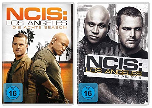 Navy CIS / NCIS: Los Angeles - komplette Season 8 + 9 im Set - Deutsche Originalware [12 DVDs], DVD