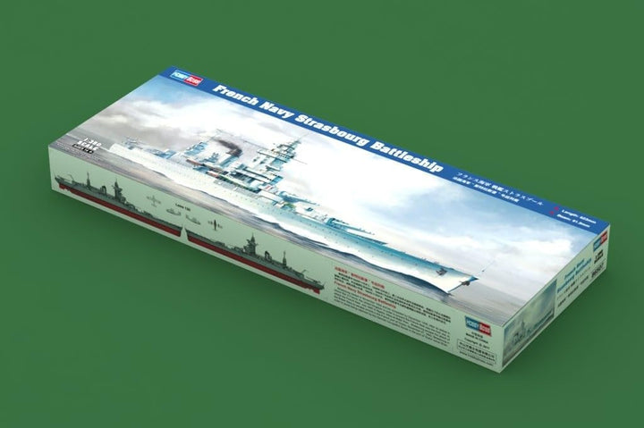Hobby Boss 086507 French, Navy 1/350 FS Strasbourg, Small