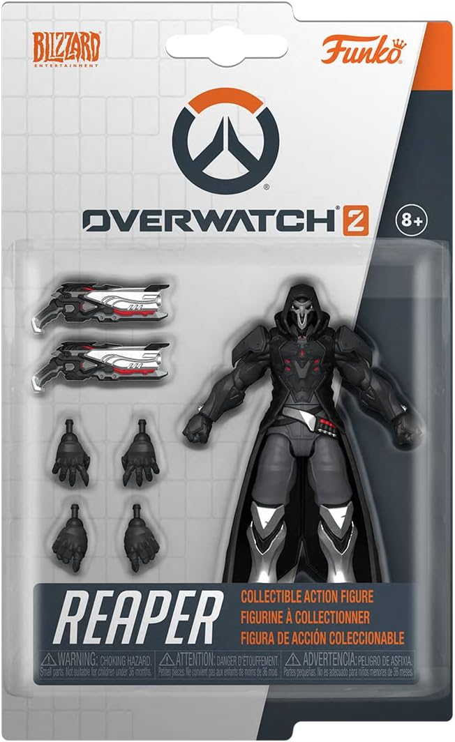 Funko Action Figure: OW 2– Reaper 3.75'' - Overwatch 2 - Sammlerstück - Geschenkidee - Offizielle Ha