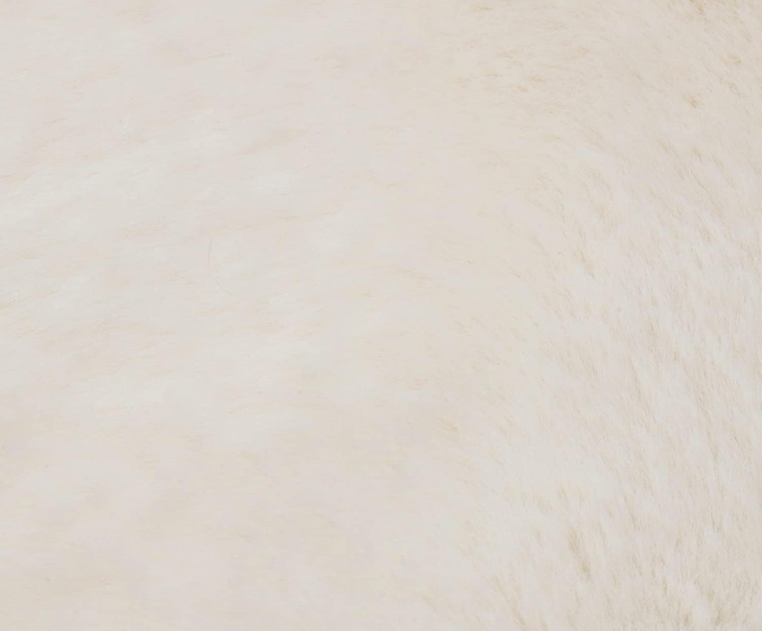 Gözze - Eleganter und Weicher Teppich aus Kunstleder, 80 x 120 cm - Weiss Weiss 80 x 120 cm (Rechtec