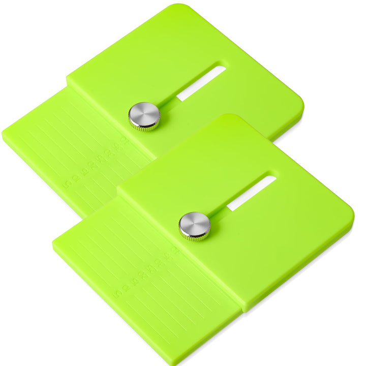 FOSHIO 2 Stück Gerade Linie Cutter Schneidvorlage, Edge Wrap Cuttermess Mini-Schneidvorlage, präzise