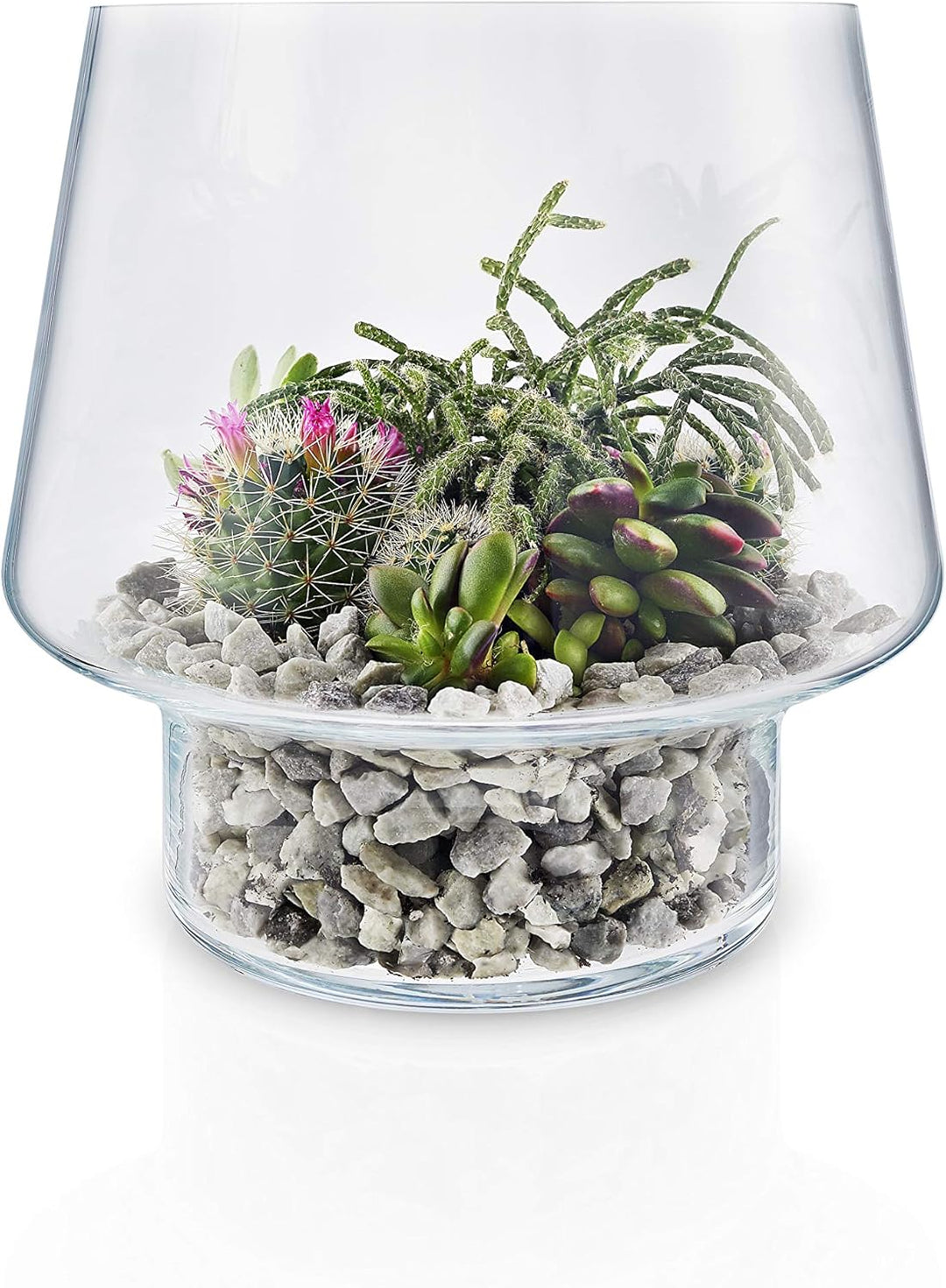 EVA SOLO | Mouth-Blown Succulent Glass Vase | 21cm, 21cm