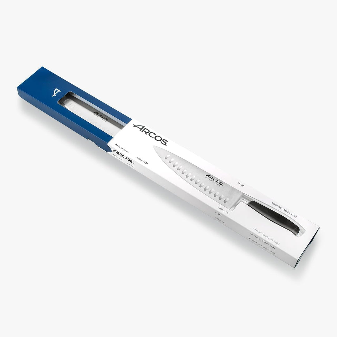 Arcos 178300 Serie Kyoto - Kochmesser - Klinge aus Nitrum geschmiedetem Edelstahl 210 mm - HandGriff