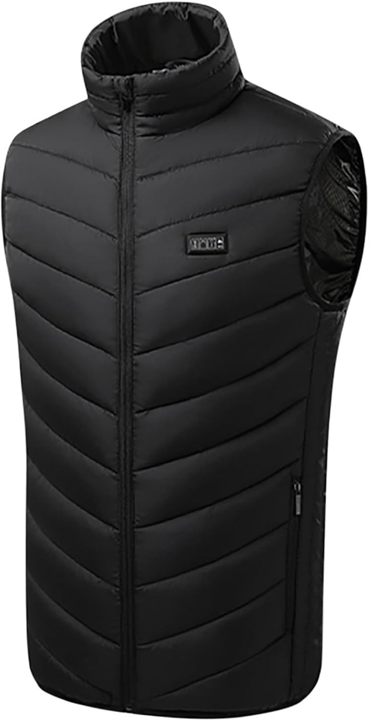 Beheizbare Weste Damen herren, Elektrische Heizweste ärmellos Jacke Mit Heizung, USB Elektrisch Heat