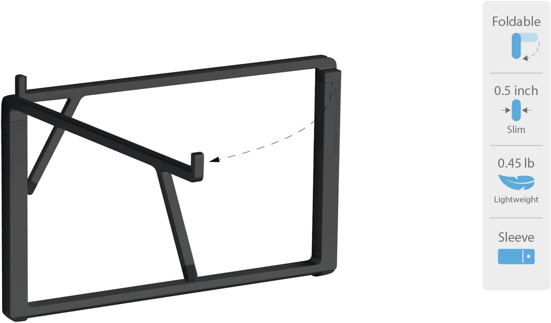 Rain Design mBar Pro+ Foldable Laptop Stand - Black