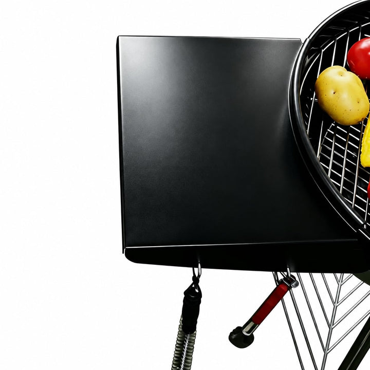 Grilltischablage für Weber Kugelgrill 57 cm, Weber Master Touch 57 cm, Premium, Original Holzkohlegr