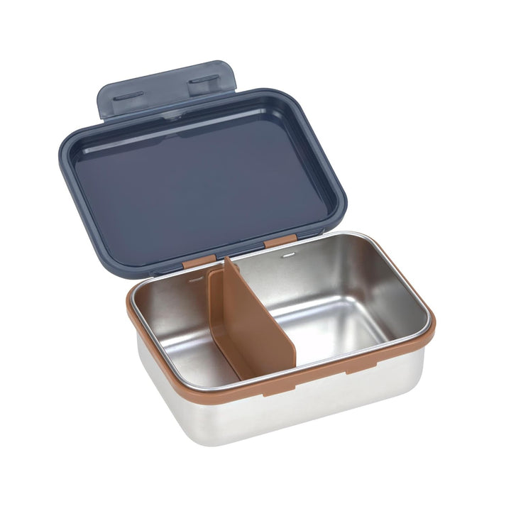LÄSSIG Kinder Brotdose Edelstahl Lunchbox Frühstücksbox Nachhaltig Kindergarten Schule/Lunchbox Stai