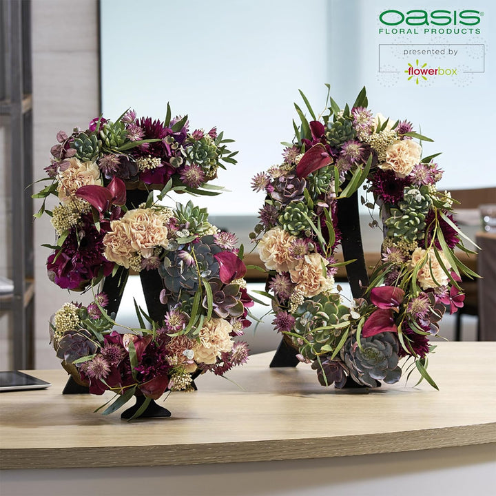 Flowerbox Oasis Steckschaum Bioline Ziffer 7 40cm Steckmasse Steckschwamm