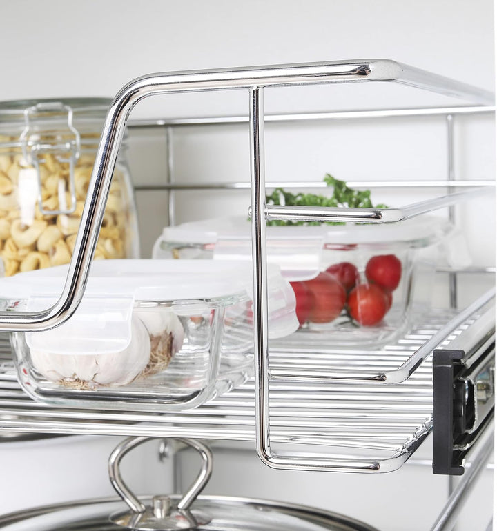 Haushalt International Teleskop Schublade - Küchenschrank Schublade für 50 cm Küchenschränke, Aufbew