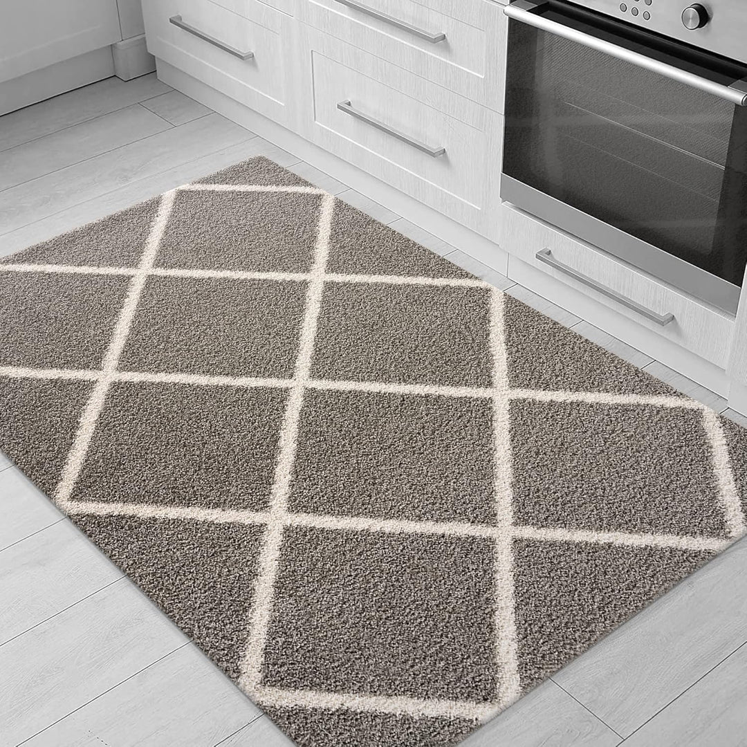 Impression Teppich Weicher Flächenteppich, Luxus Muster Teppich, Hochwertiger Schlafzimmerteppich, W