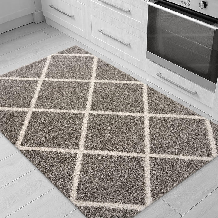 Impression Teppich Weicher Flächenteppich, Luxus Muster Teppich, Hochwertiger Schlafzimmerteppich, W
