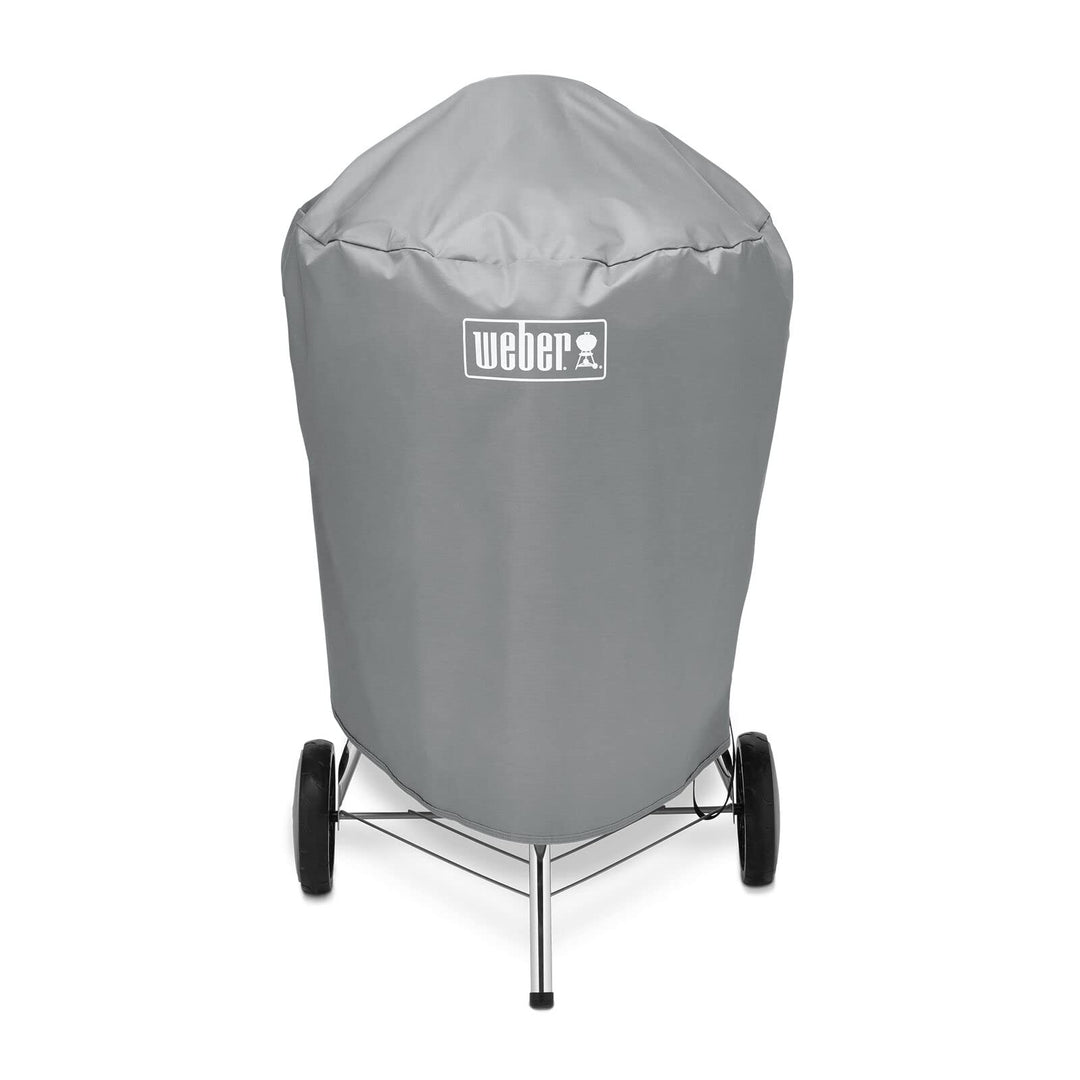Weber Grillabdeckhaube für Ø 57cm Holzkohlegrills, atmungsaktiv UV- & wasserbeständig, Schutz for Wi