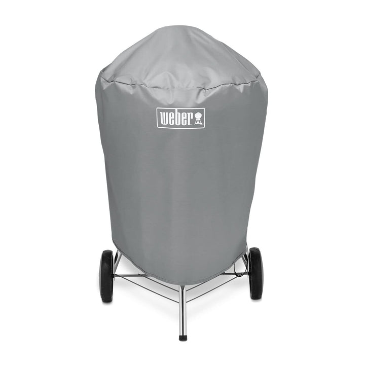 Weber Grillabdeckhaube für Ø 57cm Holzkohlegrills, atmungsaktiv UV- & wasserbeständig, Schutz for Wi
