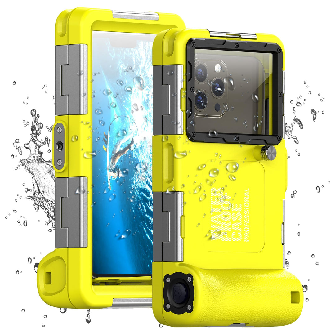Unterwasser-Tauchgehäuse für iPhone, Samsung Galaxy, Huawei Xiaomi Redmi Smartphones, Professionelle