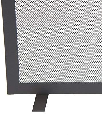 MONZA-PARASCINTILLE aus Eisen für Kamin 70 x 46 cm