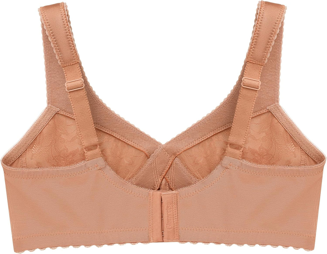 Glamorise Damen Bügelloser MagicLift-Stütz-BH für grosse Grössen Nr. 1000 85C Mokka, 85C Mokka