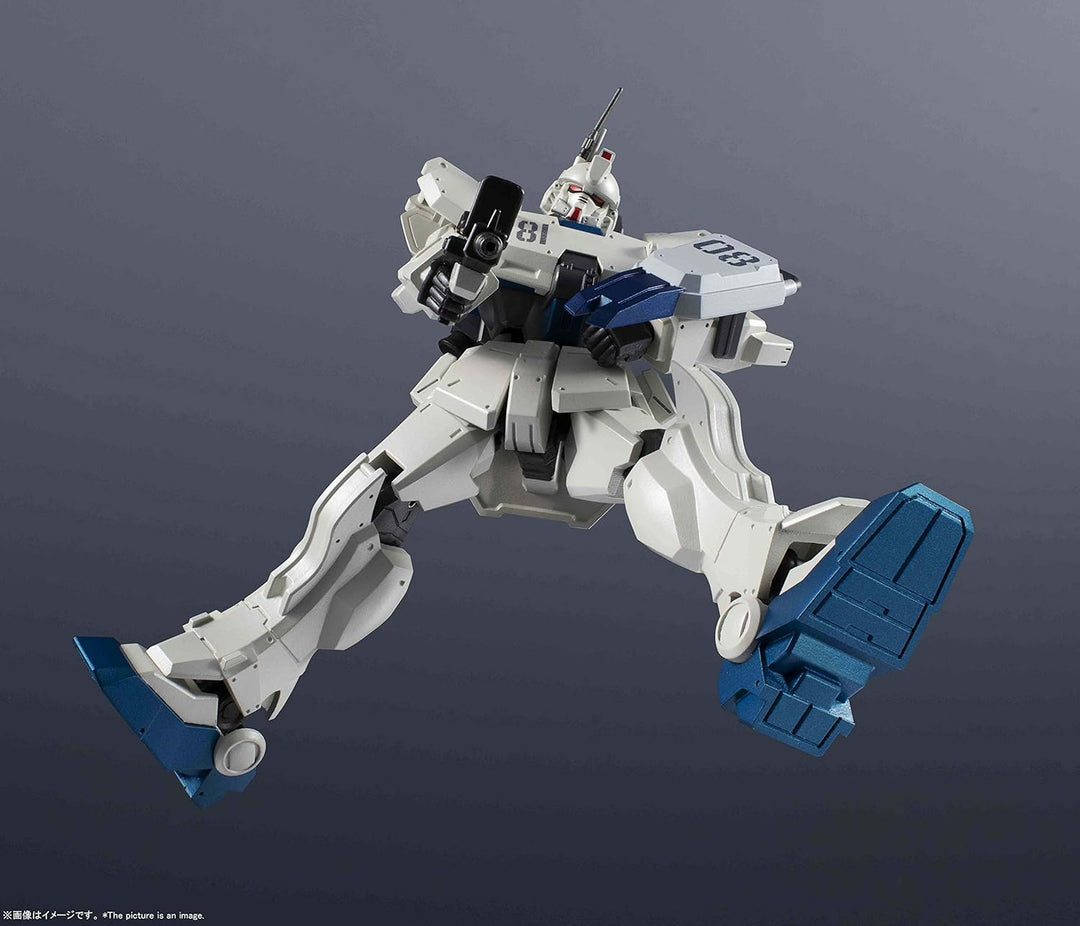 BANDAI - Gundam - Mobile Suit 08TH MS Team RX-79 G Ez-8 15cm - 4573102589569 Mehrfarbig, Mehrfarbig