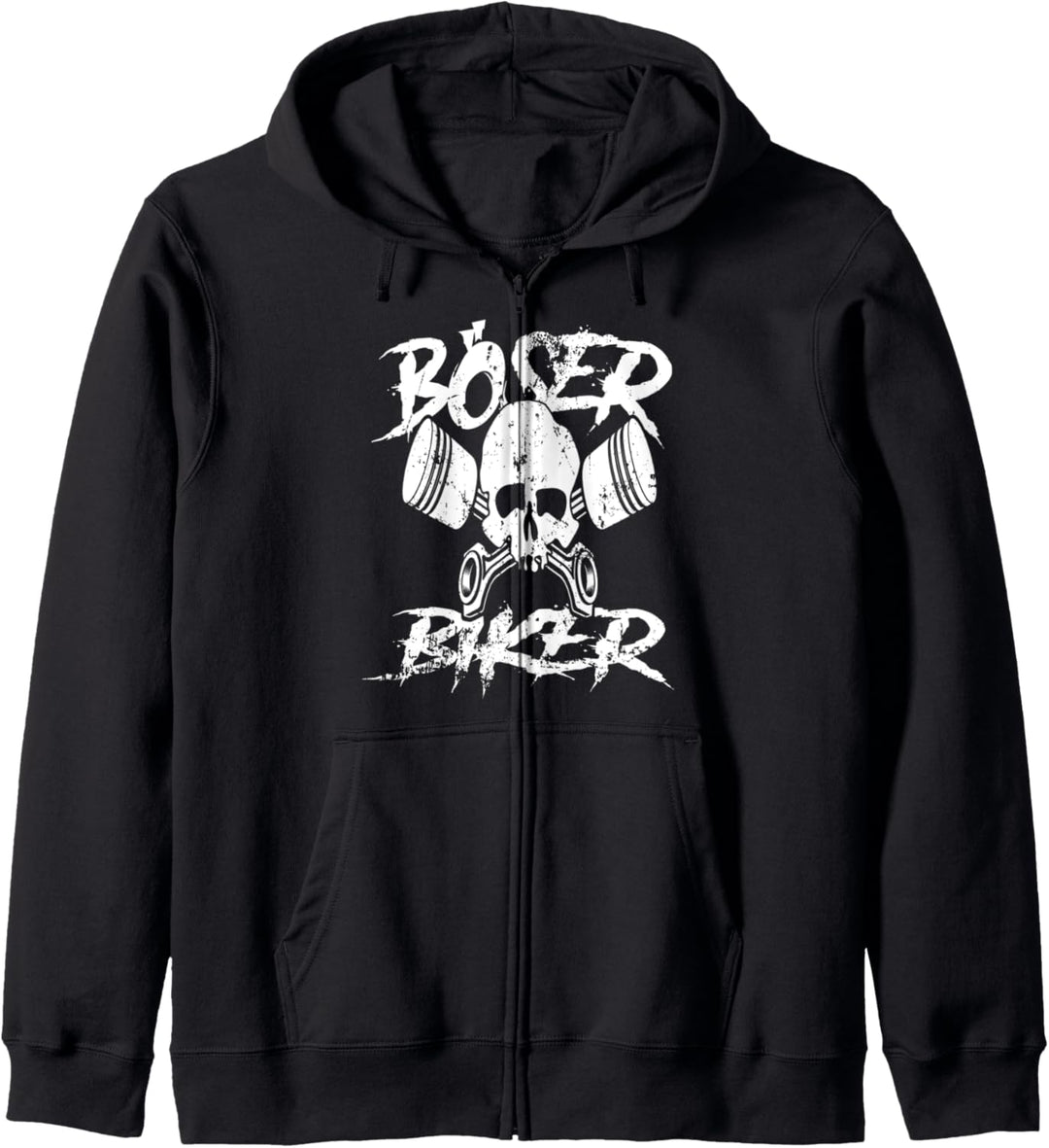 Motorradfahrer Motorrad Biker Treff Dirt Bike - Böser Biker Kapuzenjacke