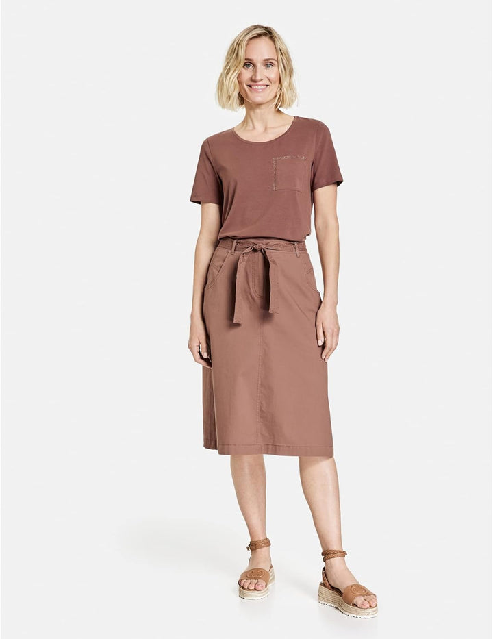 Gerry Weber Damen Rock 38 Cacao, 38 Cacao