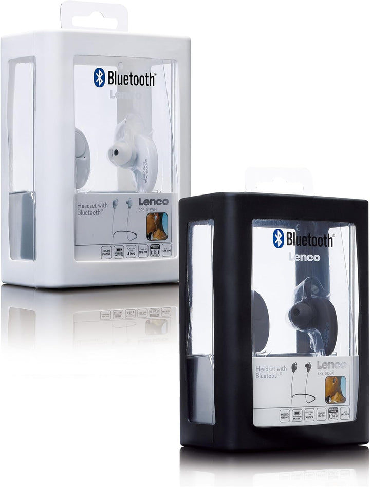 Lenco EPB-015 - kabellose Bluetooth Kopfhörer - In-Ear-Kopfhörer - mit Mikrofon - integrierter Akku