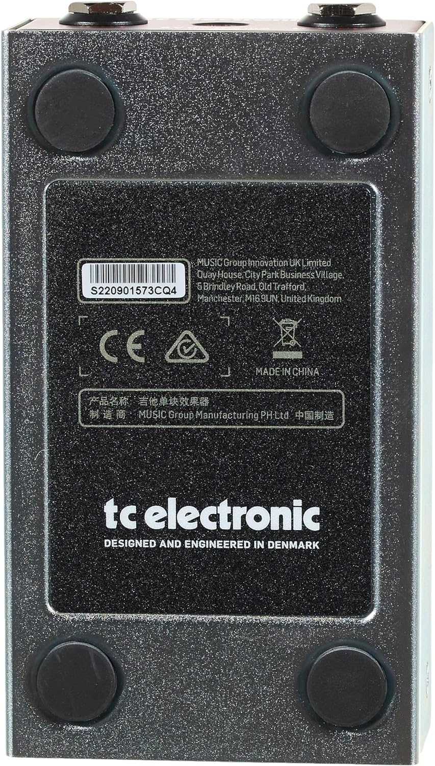 TC Electronic EYEMASTER METAL DISTORTION Skull-Pounding Metal Distortion Pedal mit 2-Knopf-Interface