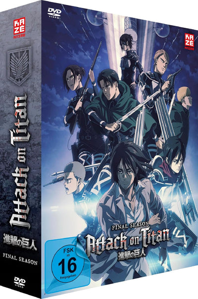 Attack on Titan Final Season - Staffel 4 - Vol.1 - [DVD] mit Sammelschuber, DVD