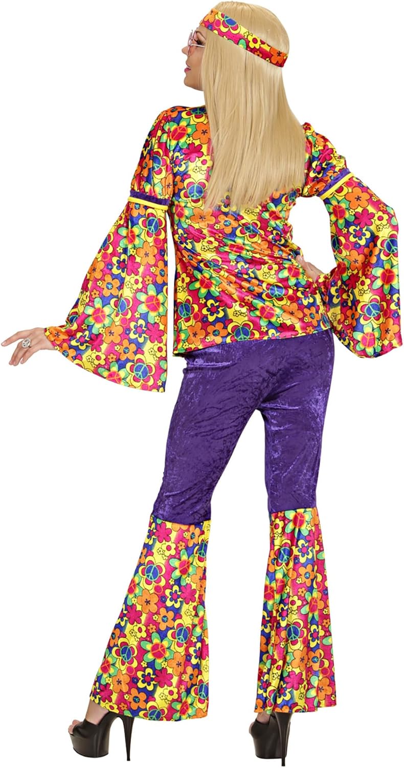 "HIPPIE GIRL" velvet (shirt, pants, headband) - (XL), XL