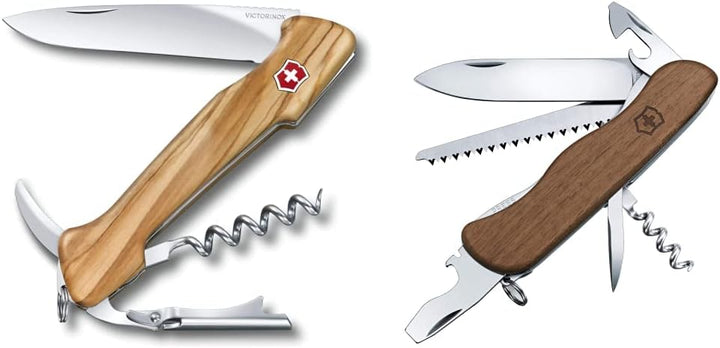 Victorinox, Taschenmesser, Wine Master Wood, 130 mm, beige (6 Funktionen, Klinge, Zweistufige Stütze