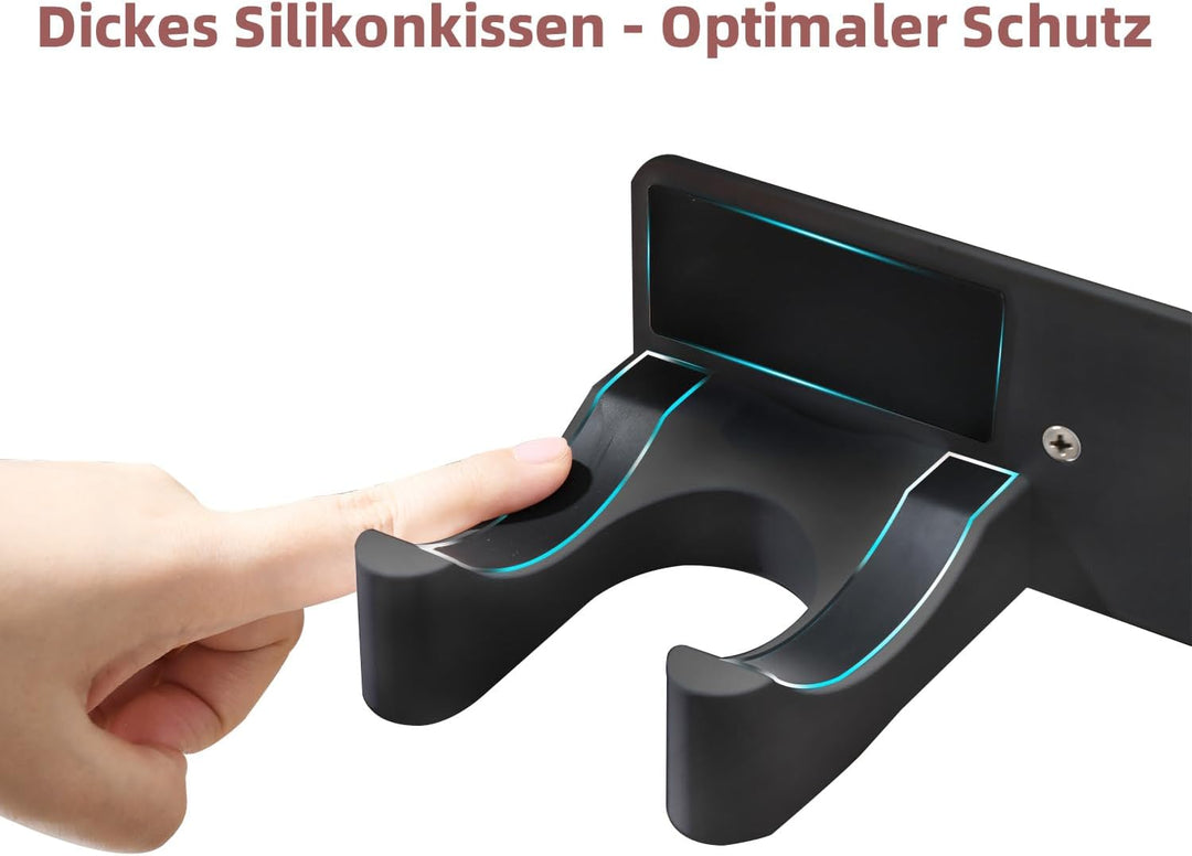 Föhnhalterung Wand Ohne Bohren, Fönhalter für Haartrockner, Edelstahl Haartrocknerhalter zum Kleben,
