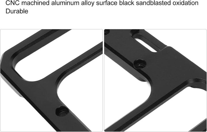 Bewinner Funkschutzhalterung für Xiegu X6100, Funkschild aus CNC-Aluminiumlegierung, Einfache Instal