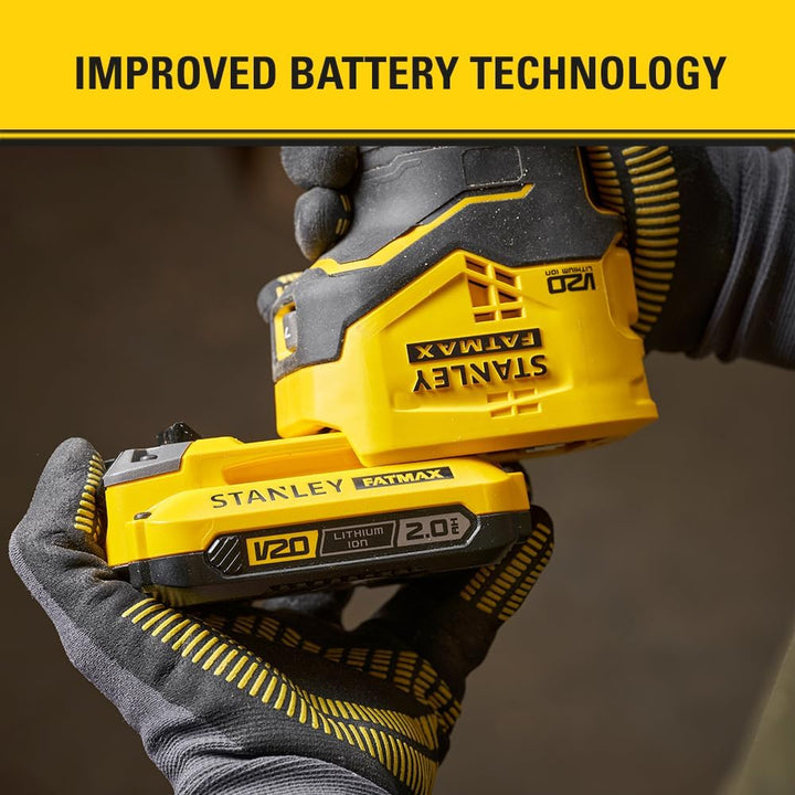 STANLEY FATMAX V20 Bürstenloser Kantenfräse, 18 V – SFMCW400B-XJ – Lieferung ohne Akku