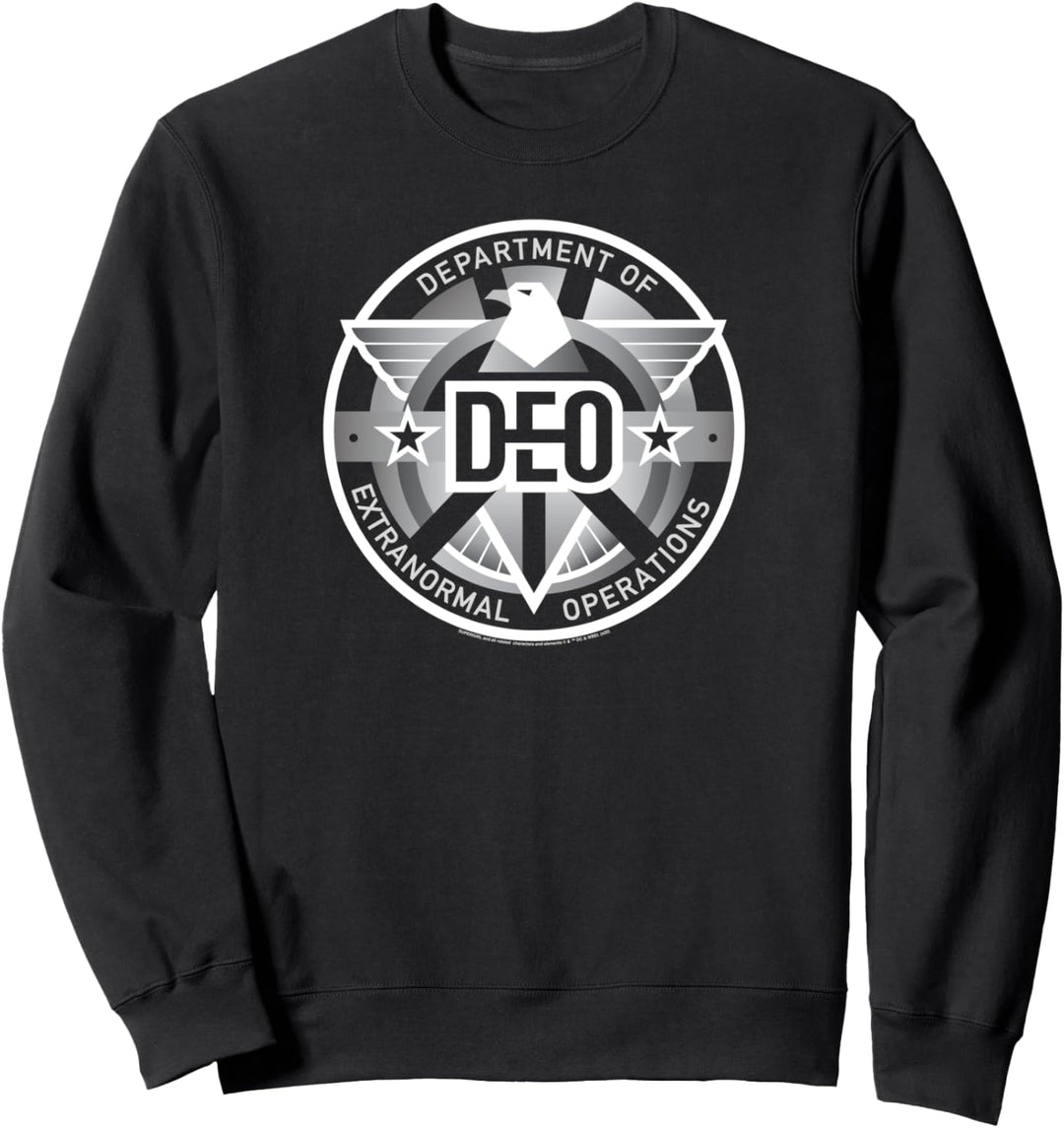 DC Comics Supergirl TV Series Deo Crest Sweatshirt
