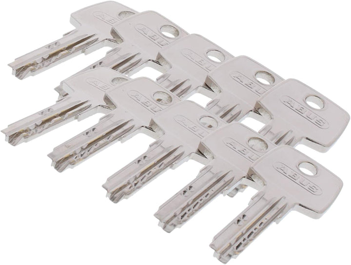ABUS EC550 Profil-Knaufzylinder Länge Z30/K35mm mit 10 Schlüssel