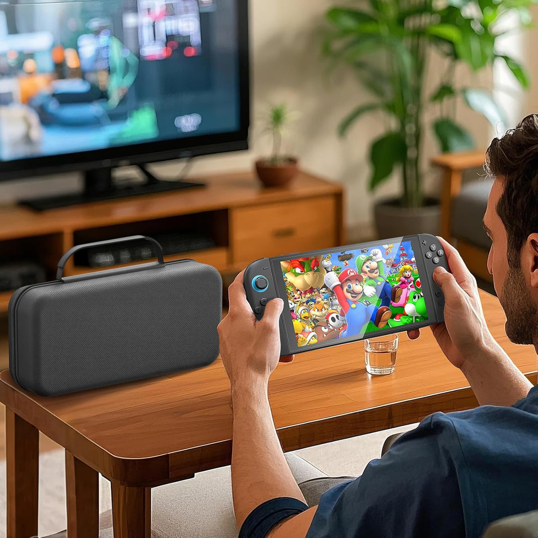 daydayup Tasche Kompatibel mit Nintendo Switch 2-Konsole, Harte Tragetasche Hülle Case für die Ninte