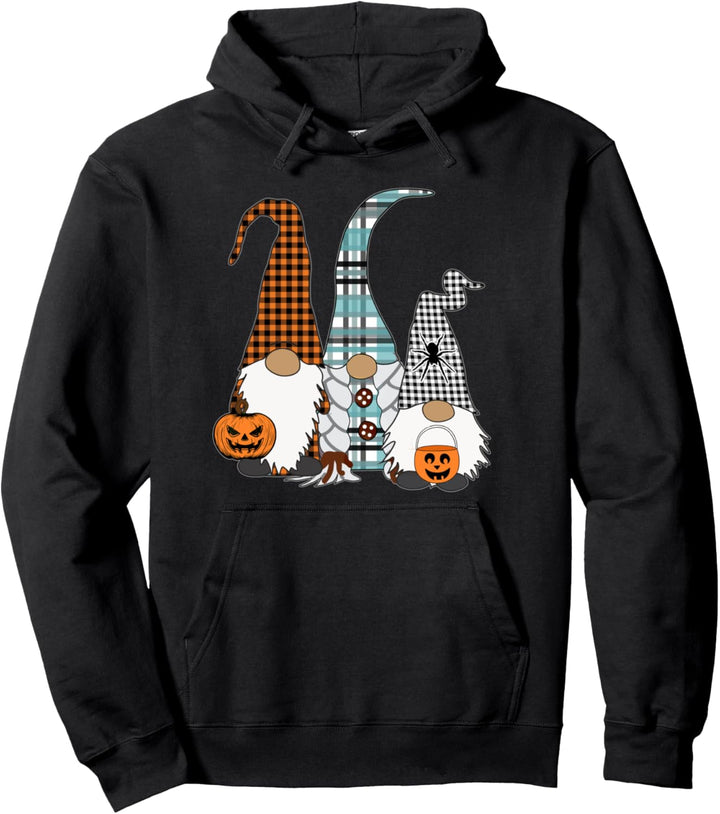 Trick Or Treat 3 nordische Zwerge Jack O Laternen Halloween Pullover Hoodie