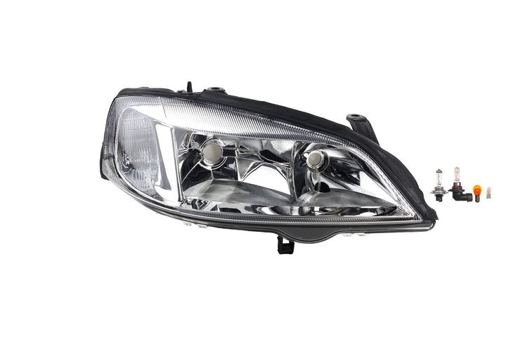 Johns, Scheinwerfer passend für Opel Astra G 02/98-01/05 rechts + Leuchtmittel