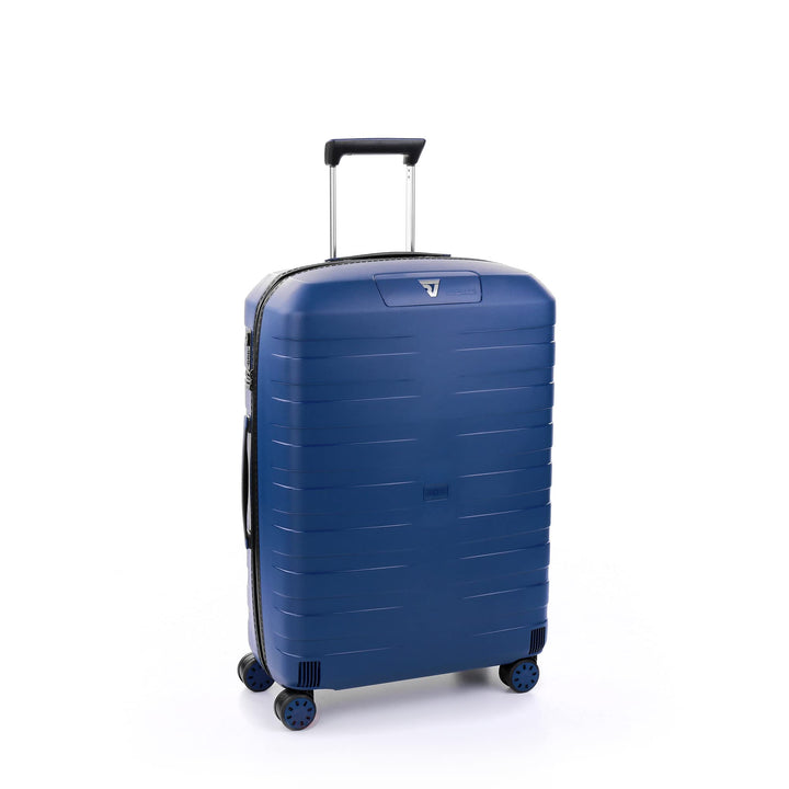 Roncato Trolley Medio 4r Exp. Box 4.0 Koffer, 69 cm, 90 liters, Blau (Azul)