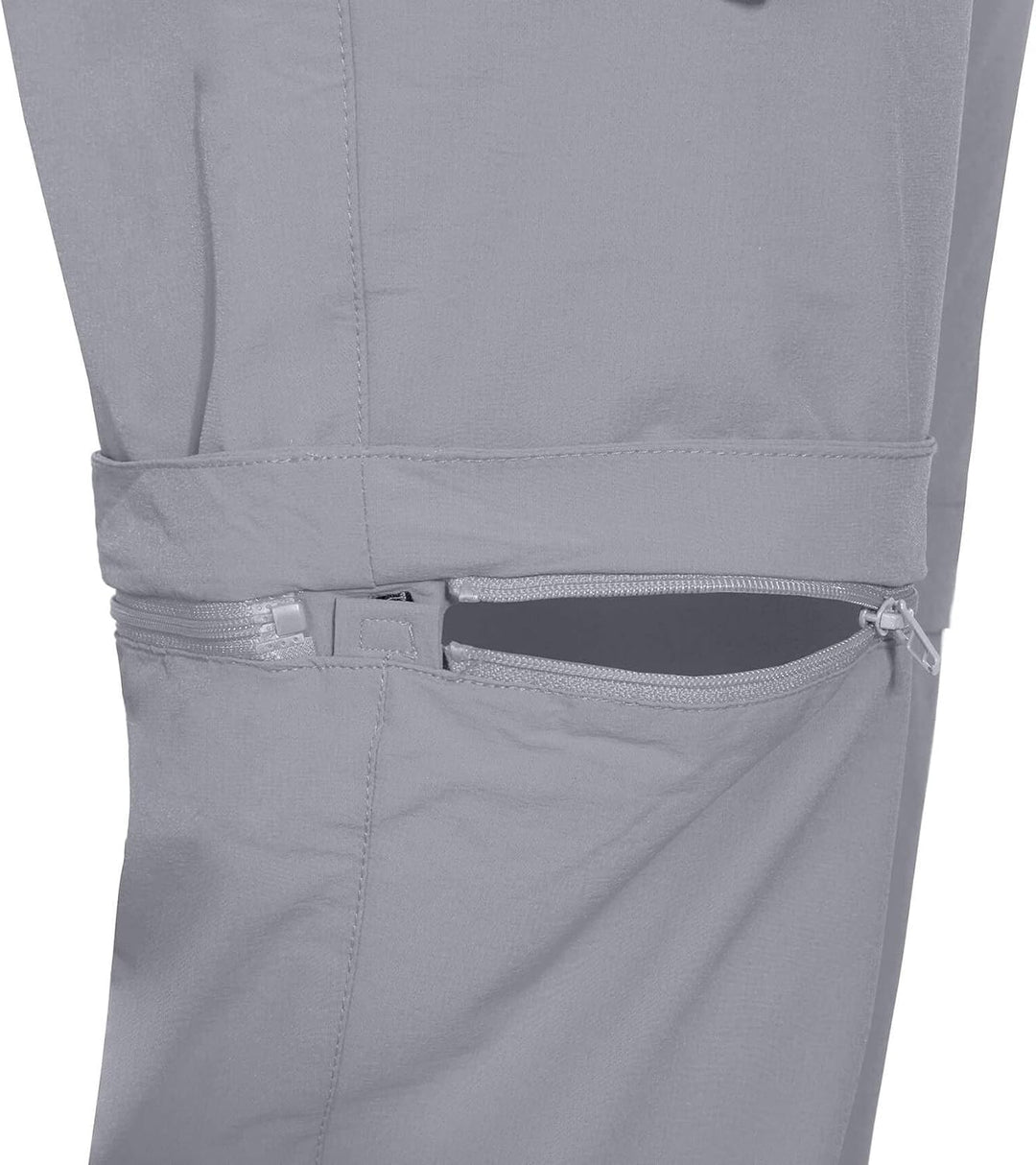 Bergson VIDAA Comfort Zipp Off (Slim) | Damen Wanderhose - Leichte Damen Zipp-Off Wanderhose im Slim