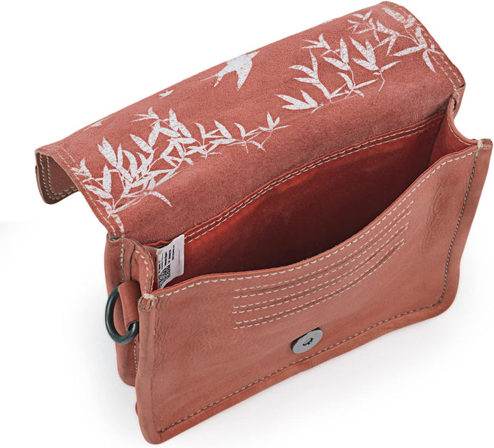 Lois - Umhängetasche Damen Leder - Umhängetasche Leder Damen mit verstellbarem riemen - Kleine Umhän