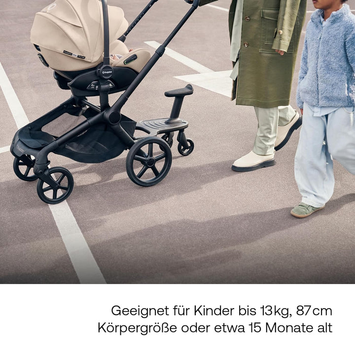 Bugaboo Otter by Nuna – i-Size Babyschale ab Geburt mit flacher Liegeposition, UPF 50+ Sonnenverdeck