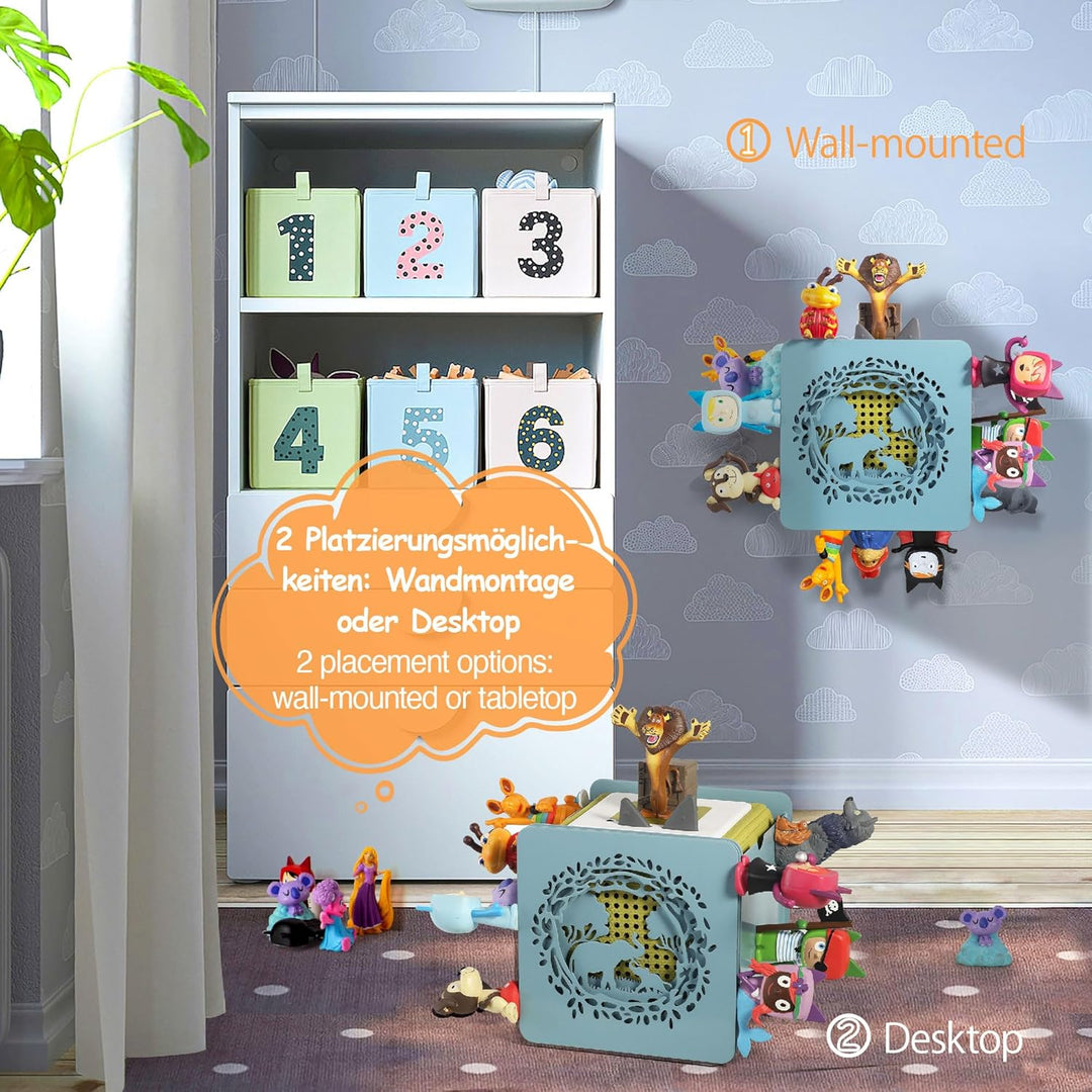 Metall Tonie Regal vollständig magnetisches Toniebox Regal Tonie aufbewahrung für bis zu 25-40 Figur