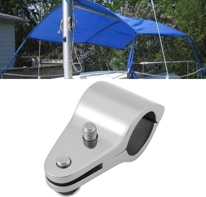 ECSiNG 2 Stück 22 Mm Backen-Gleitschienenhalterung aus Edelstahl 316 Kompatibel mit Bimini-Tops der