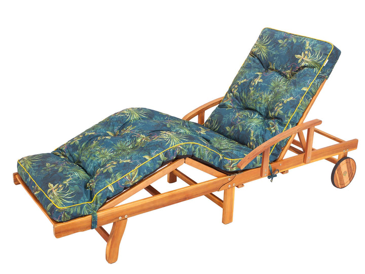 Liegenauflage, Auflage für Gartenliege 200 x 55 x 8 cm, Auflagen für Deckchair, Polsterauflage für S